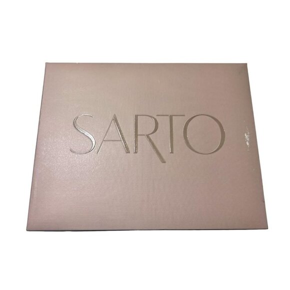 Franco Sarto Womens White Leather Rhinestones Kitten Heel Sandals Sz 7.5 New - Picture 8 of 15